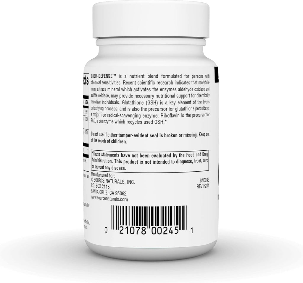 Source Naturals Chem-Defense - 90 Orange Lozenges