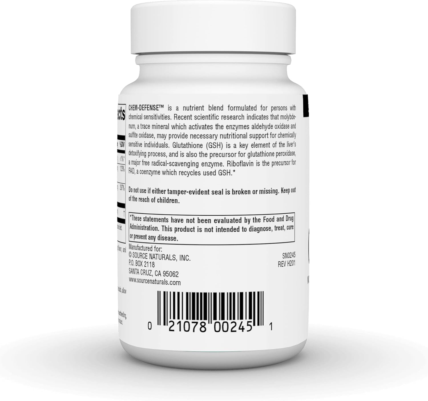 Source Naturals Chem-Defense - 90 Orange Lozenges