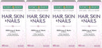 Nature's Bounty Cabello, Piel y Uñas – 60 comprimidos (Pack de 4)