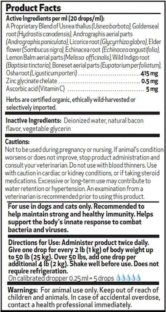 Pet Wellbeing Immune Sure para Perros - Suplemento Herbal para el Sistema Inmunológico 59 ml
