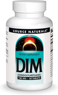 Source Naturals DIM 100mg con BioPerine y Vitamina E - 60 Comprimidos
