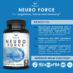 VALI Neuro Force Brain Booster - 60 Cápsulas Vegetales