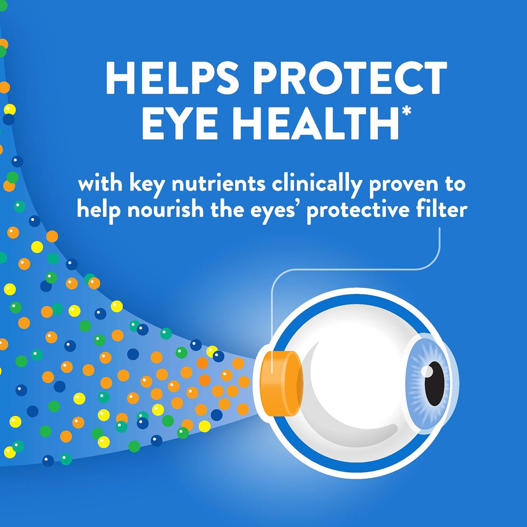 Ocuvite 50+ Complemento Alimenticio para la Visión con Omega-3, Zinc, Vitaminas C y E, Luteína y Zeaxantina - 50 Cápsulas Blandas