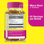 Gominolas de Maca Root | para Mujeres y Hombres | 200 mg | 60 unidades