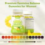 Softbear Gominolas Premium para el Equilibrio Femenino - Sabor Piña - 60 uds