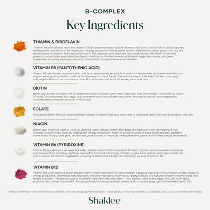 Shaklee - Complejo B - Impulso de Energía con Sistema de Absorción Bioactivada Patentado - Vitaminas B para el Bienestar - – Image 6