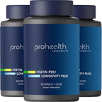 ProHealth Fisetin 125mg - 60 Cápsulas - Suplemento Antioxidante y Senolítico con Polifenoles y MCT