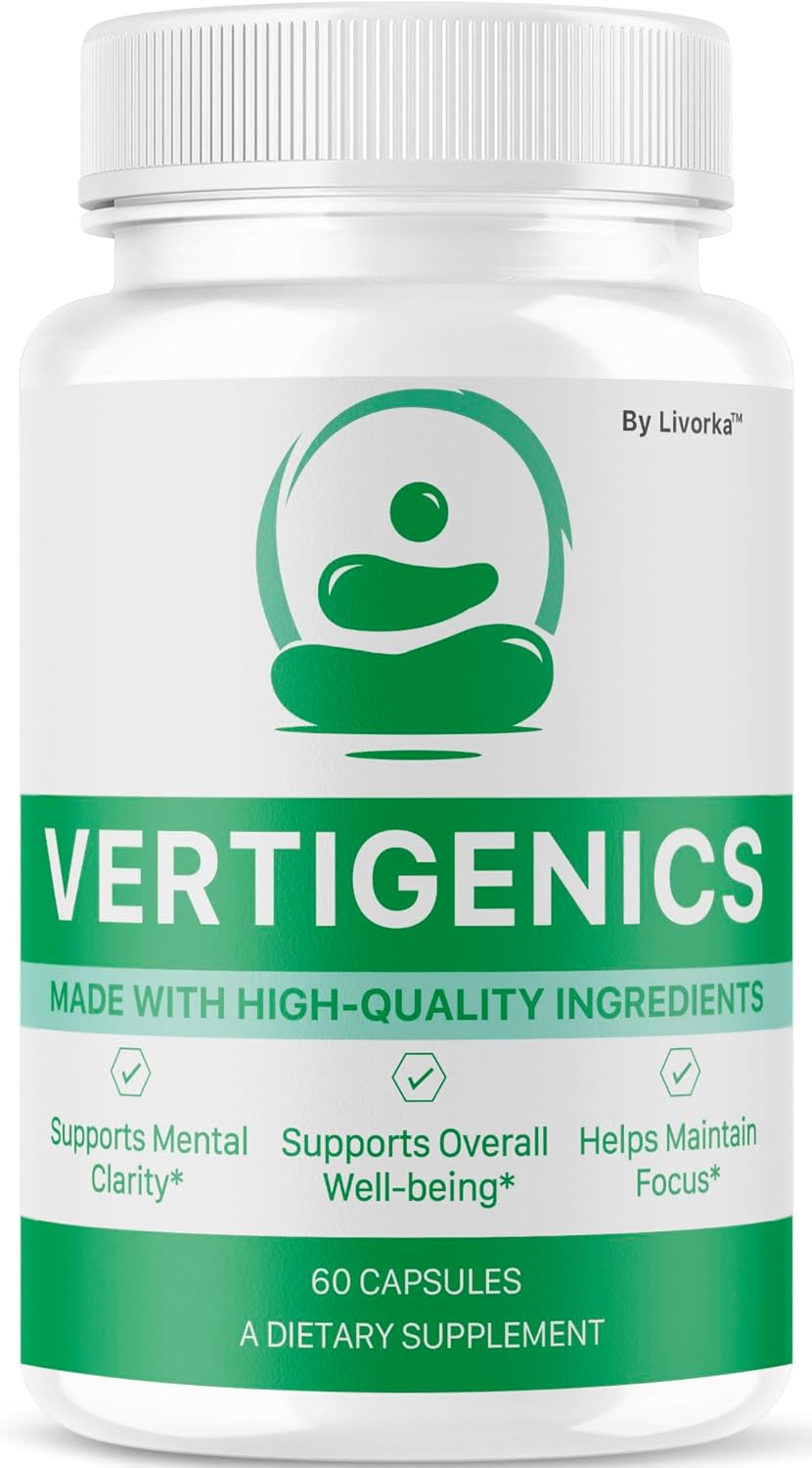 Vertigenics Complemento Alimenticio para la Salud Cerebral, 60 Cápsulas