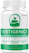 Vertigenics Complemento Alimenticio para la Salud Cerebral, 60 Cápsulas