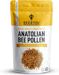 Bee and You Gránulos de Polen de Abeja, 453 g (1 libra), 100% Puro, Natural