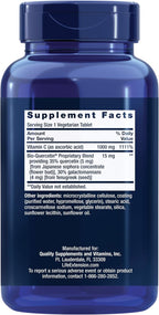 Life Extension Vitamina C y Bio-Quercetin® - 250 Comprimidos