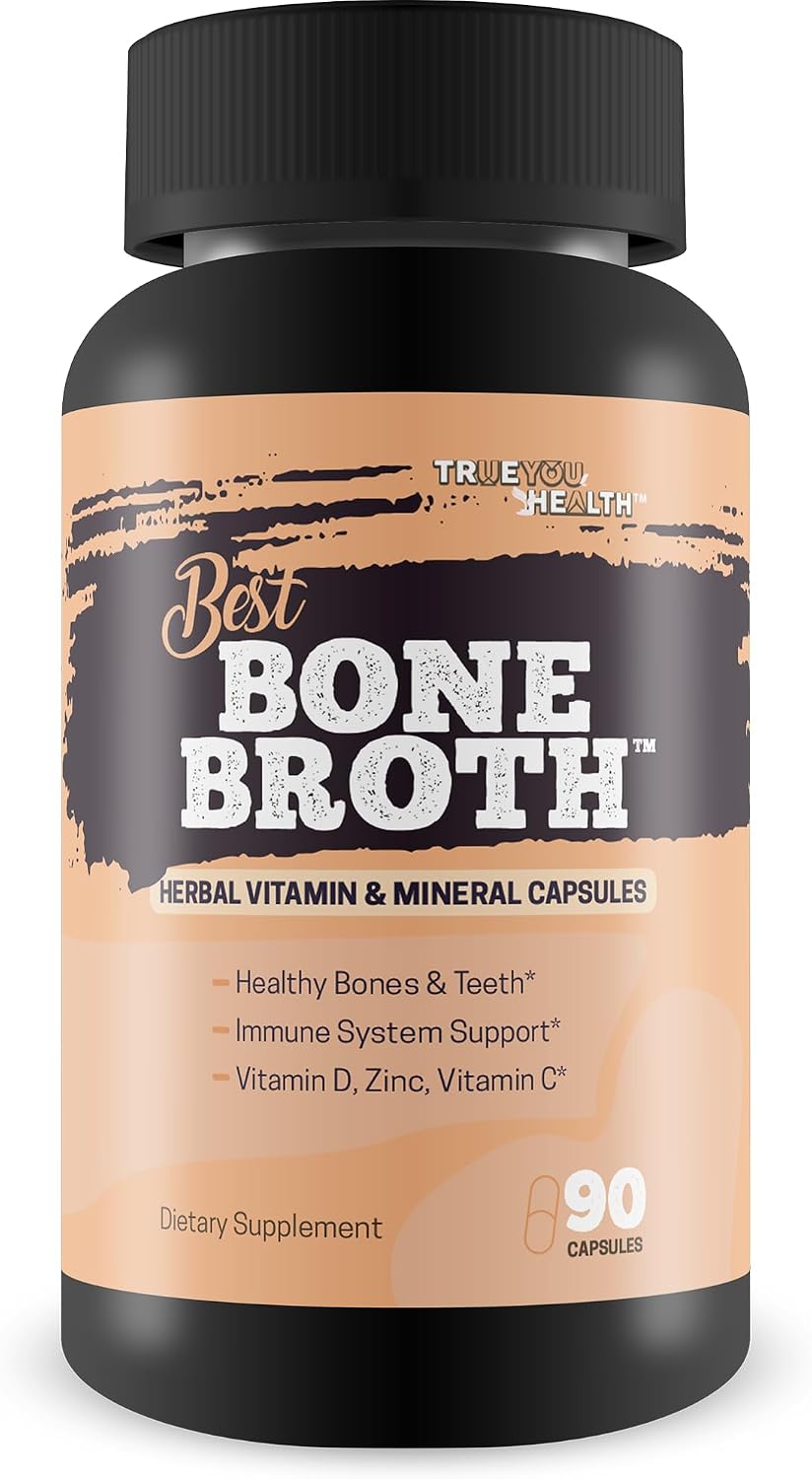 Best Bone Broth Cápsulas - Salud Ósea e Inmunidad - Alternativa al Caldo de Huesos en Polvo