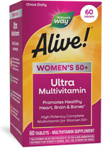 Nature's Way Alive! Ultra Potencia Multivitamínico para Mujeres 50+