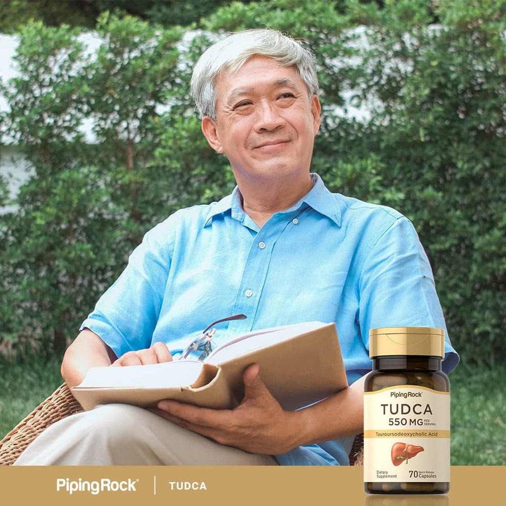 Piping Rock TUDCA 550 mg - 70 Cápsulas