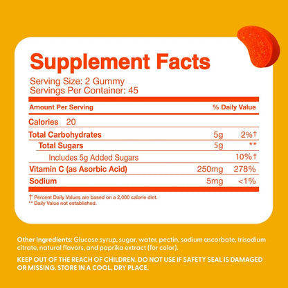 Feel Great Gummies de Vitamina C para Niños – Halal – Image 5