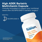 Bariatric Fusion High ADEK Multivitamin con Hierro