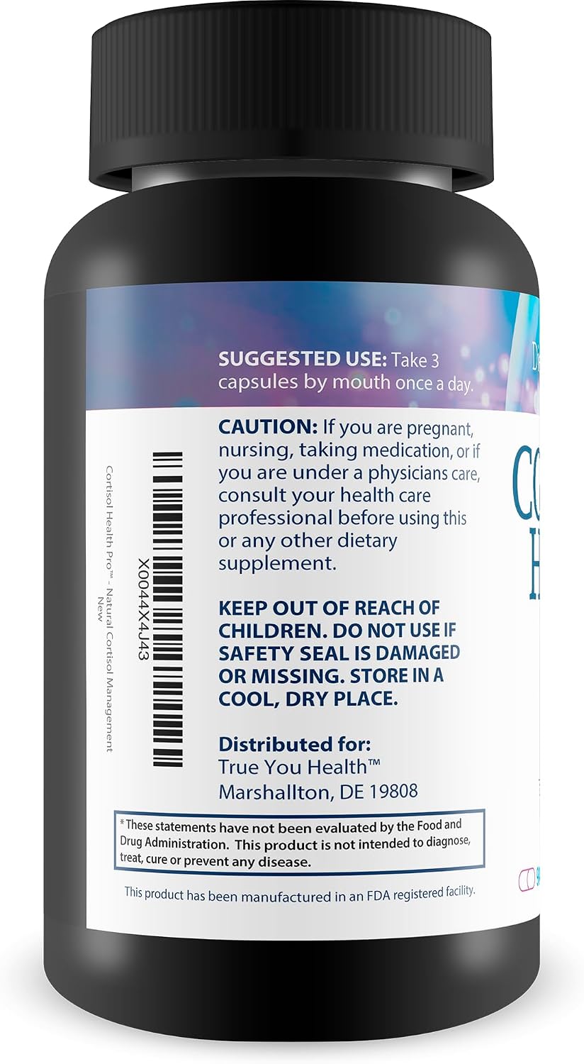 Cortisol Health Pro - Suplemento para el control del cortisol y el estrés