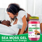 Gel de Musgo Marino Silvestre Premium - 24 oz (680 g) - 12 Sabores - MAX FIT