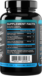 eFlow Nutrition Shilajit Cápsulas, Ashwagandha y Sea Moss - 3 en 1 - 60 Cápsulas