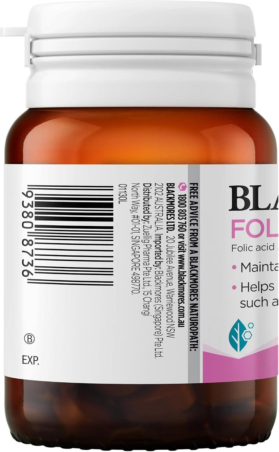 Blackmores Folic Acid 500 mcg 90 Tablets