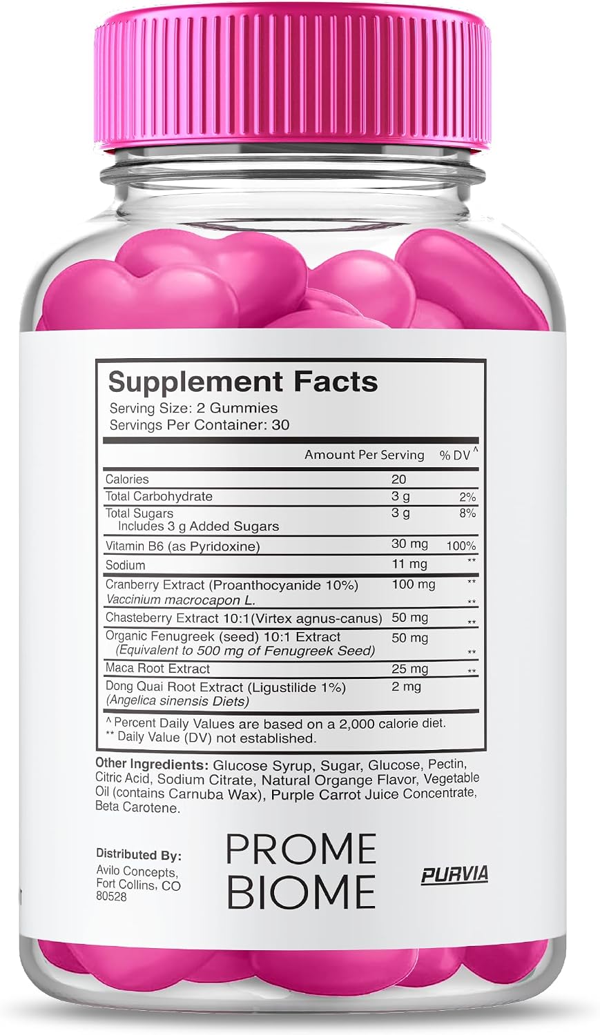 Prime Biome Gummies - Complemento para Piel y Digestión (60 Gominolas)
