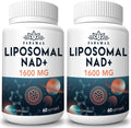 Fabamax 1600 mg Liposomal NAD+ - 98% Pureza, Absorción Superior, 120 Cápsulas Blandas