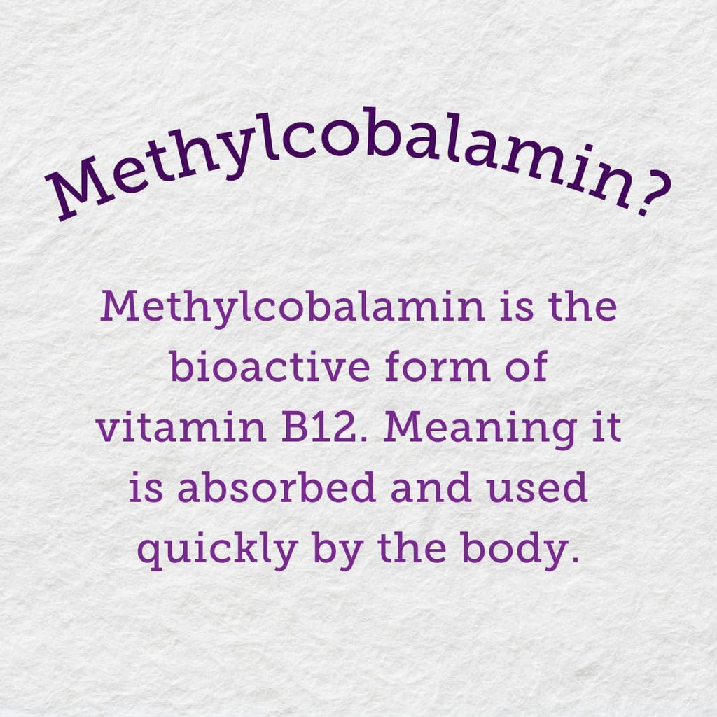 Webber Naturals Vitamina B12 (metilcobalamina) sublingual, 120 comprimidos, sabor natural a cereza