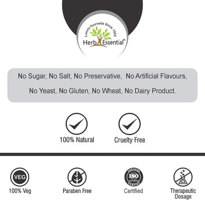 Herb Essential Extracto de Granada 500mg - – Compromiso vegano: Nuestros comprimidos son aptos para veganos, – Image 6