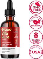 Glucovita Pure Gotas - Complemento Alimenticio Natural (3 Paquetes)