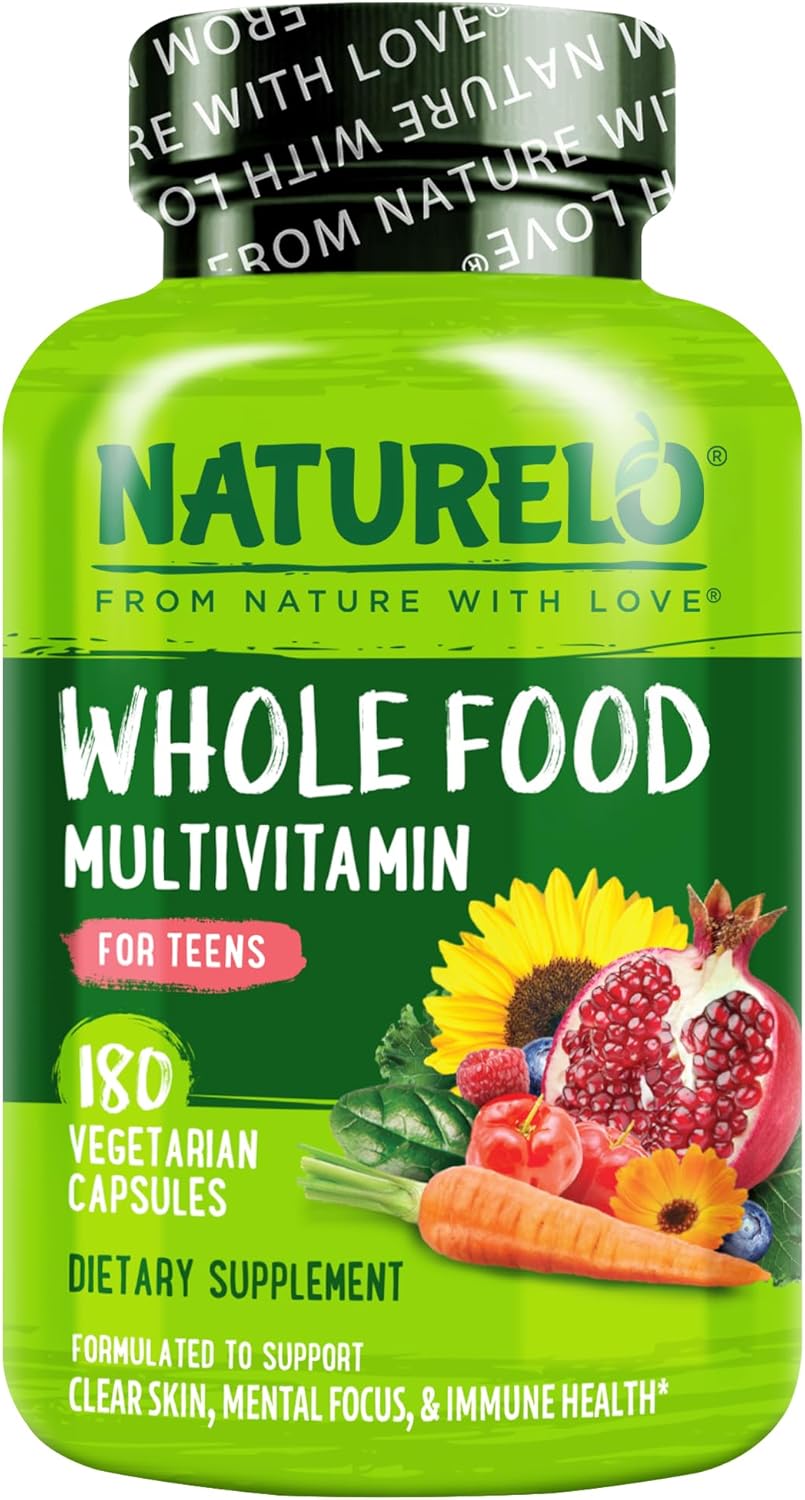 NATURELO Multivitamínico para Adolescentes, 180 Cápsulas