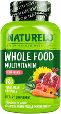NATURELO Multivitamínico para Adolescentes, 180 Cápsulas