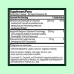 WellWithAll Cholesterol Support | Suplemento para el Colesterol con Bergamota, Policosanol y Crominex 3+ | 60 Cápsulas