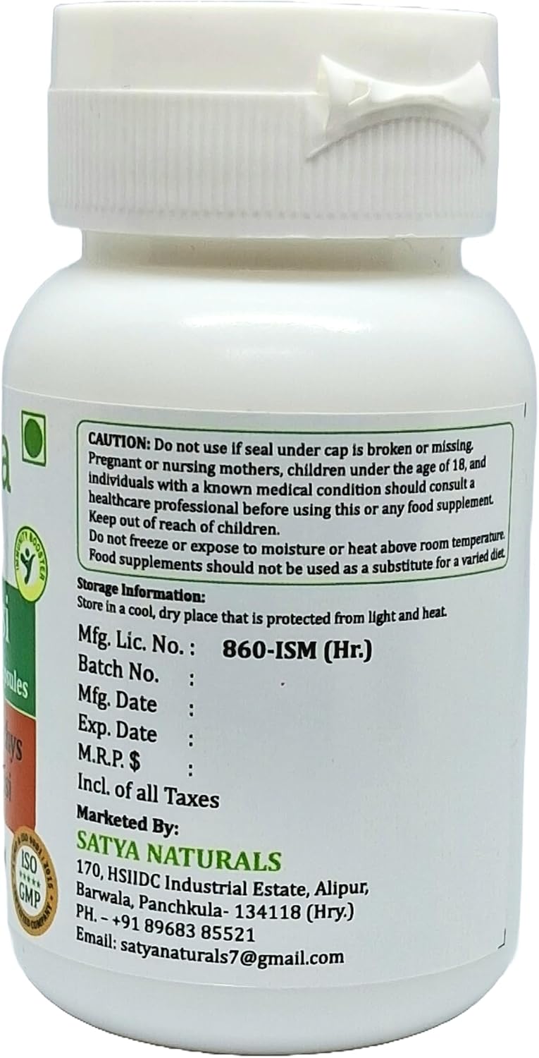Jatamansi Forte 500 mg - 60 Cápsulas Vegetales - Extracto de Nardostachys Jatamansi 10:1