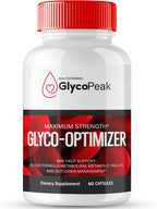 Glyco Peak Glyco Optimizer Supplement Capsules, GlycoPeak Health Support Pills Maximum Strength, Glyco Peak Health & Wellness, All Natural Advanced Formula, GlycoPeak Health Reviews (60 Capsules)