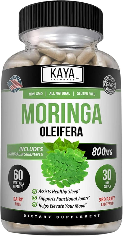 Extracto de Hoja de Moringa Kaya Naturals - 30 Cápsulas – Image 10