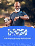 BulkSupplements.com Multivitamínico para Hombres 50+ con Aceite de Pescado, 300 Cápsulas Blandas