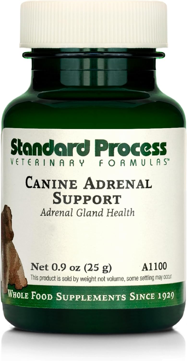 Standard Process Canine Adrenal Support - Suplemento Adrenal para Perros - 100 g