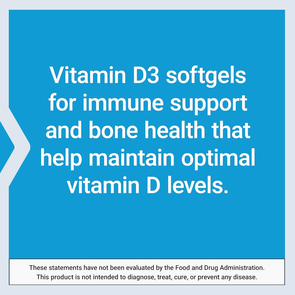Life Extension Vitamina D3 25 mcg (1000 UI) - 250 Cápsulas Blandas