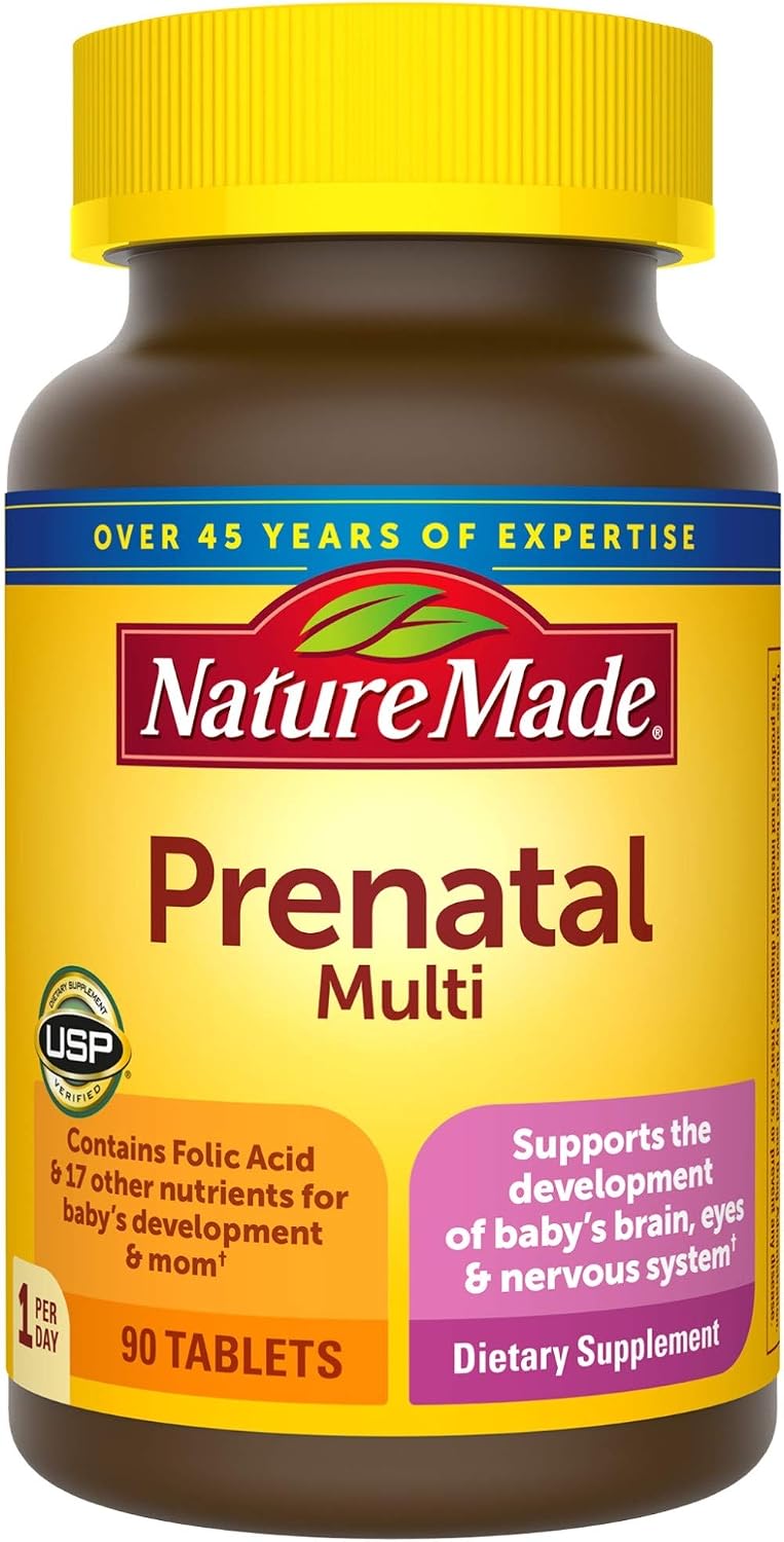 Nature Made Prenatal Multi, 90 Comprimidos