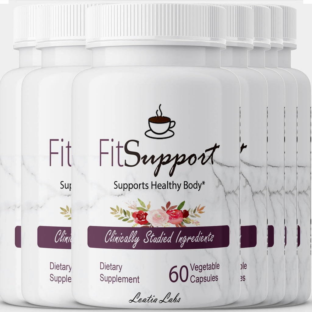 Loatia Labs Fit Support Pills - 60 Cápsulas Vegetales