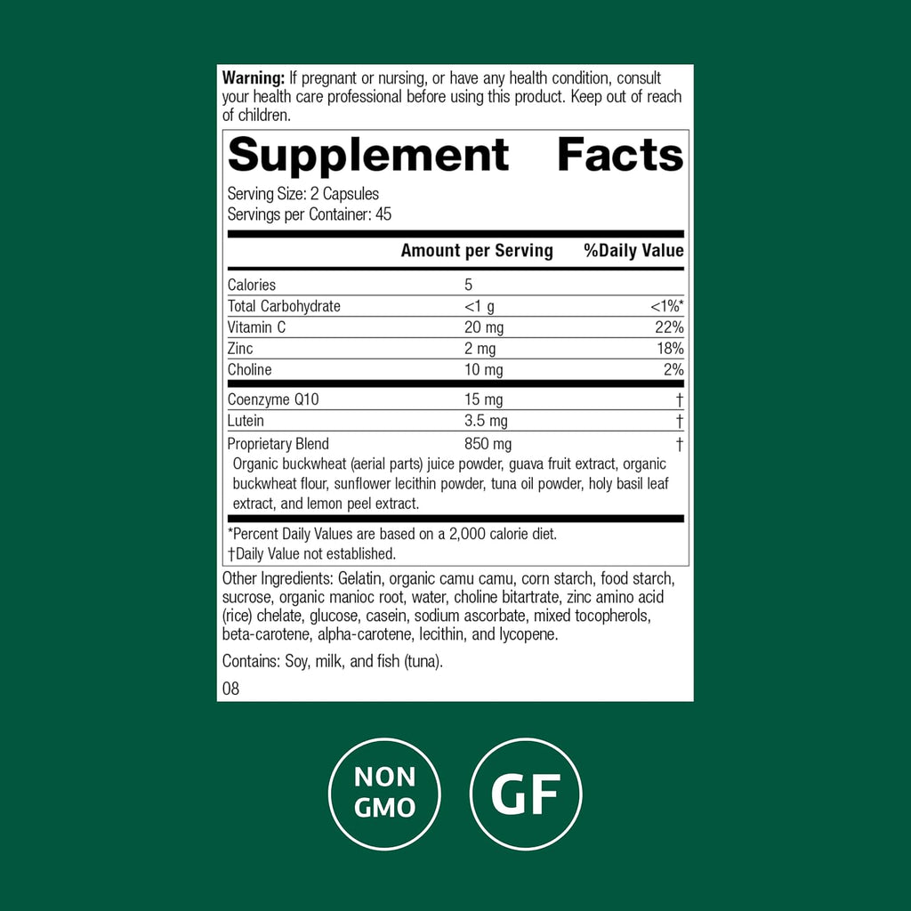 Standard Process Regeneplex - Complemento para la piel con Vitamina C y Zinc - 90 cápsulas