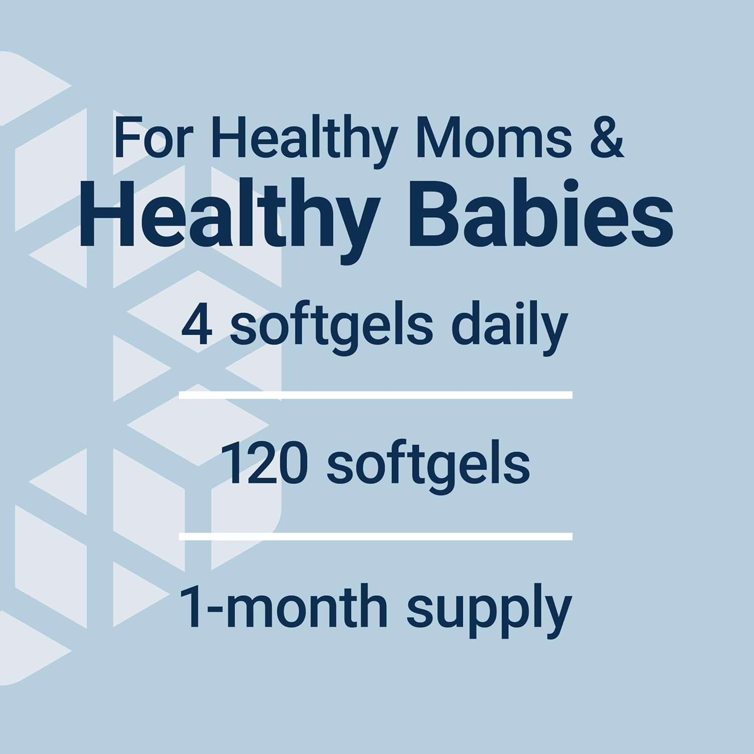 Life Extension Prenatal Advantage - Multivitamínico Prenatal con DHA, Colina y Ácido Fólico Bioactivo, 120 Cápsulas Blandas