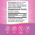 Nature's Way Cápsulas de Raíz de Ñame Silvestre, 700 mg por 2 cápsulas, 180 cápsulas veganas