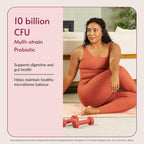 Bariatric Advantage FloraVantage Probiótico Masticable - 10 mil millones de UFC - Sabor a uva - 90 comprimidos