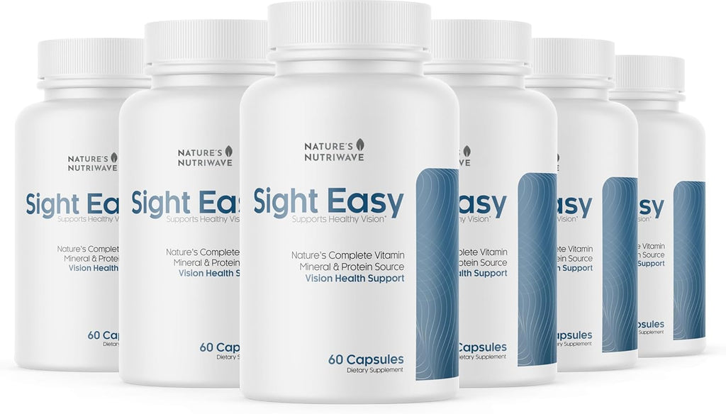 Sight Easy – Complemento Ocular con Luteína, Zeaxantina y Arándano – 60 Cápsulas