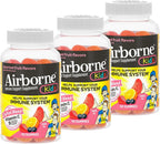 Airborne Gominolas de Vitamina C y Zinc para Niños, 126 uds (3 Envases)