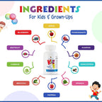 Forever Kids Multivitamínico Masticable Sabor Uva - 120 Comprimidos (Pack de 2)