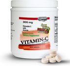 LANDAU 300mg Vitamina C Masticable con Acerola - 500 Comprimidos - Sabor a Baya - Kosher