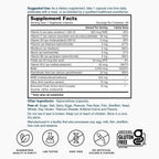 Nature's Lab Hair, Skin & Nails - Biotina, BCAA, MSM, Complejo vitamínico - 90 Cápsulas
