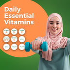 Zaytun Vitamins Gominolas Multivitamínicas Halal para Adultos - Sabor Frutas Naturales